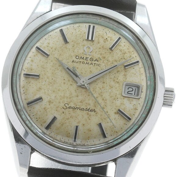 OMEGA Seamaster 166.010 Date cal.565 Silver Dial Automatic Men's Watch_874212